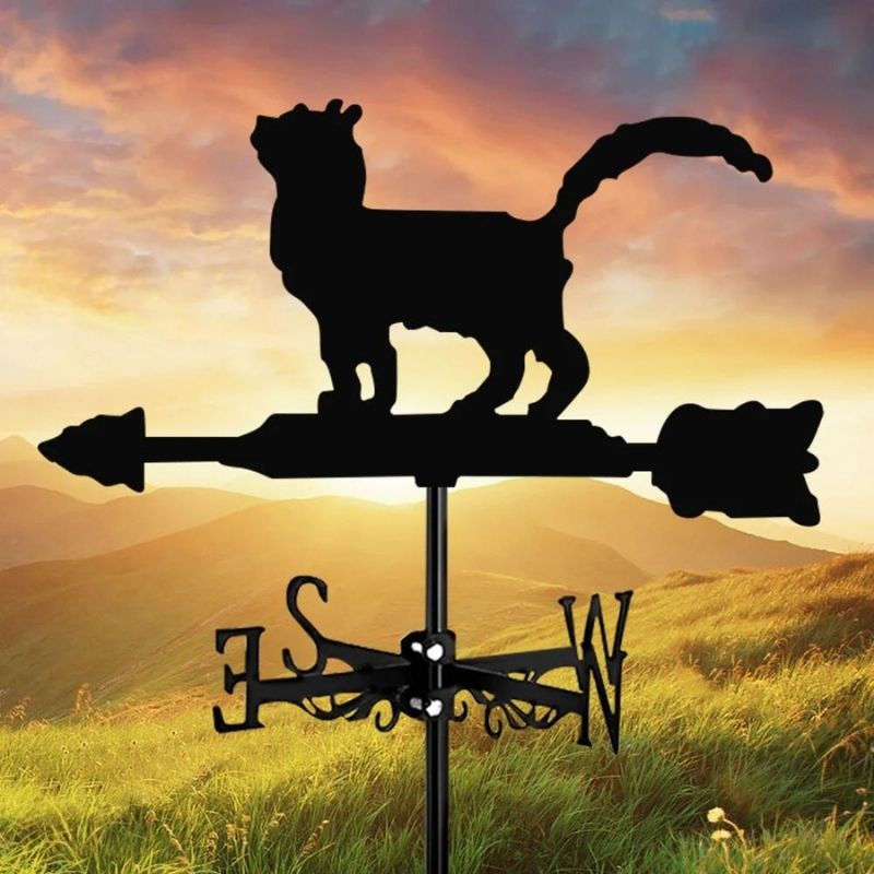 Captain America Cat Stainless Steel Weathervane MW069