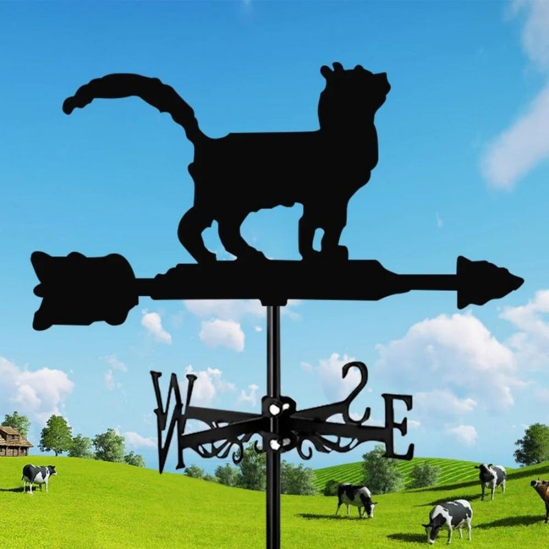 Captain America Cat Stainless Steel Weathervane MW069