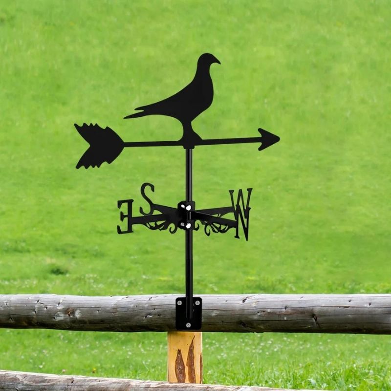 Racing Pigeon Stainless Steel Weathervane MW043