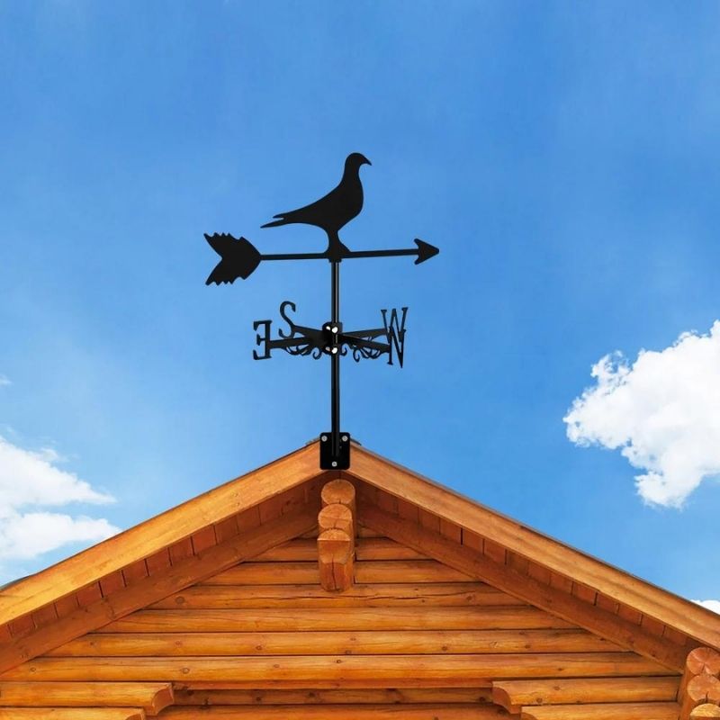 Racing Pigeon Stainless Steel Weathervane MW043