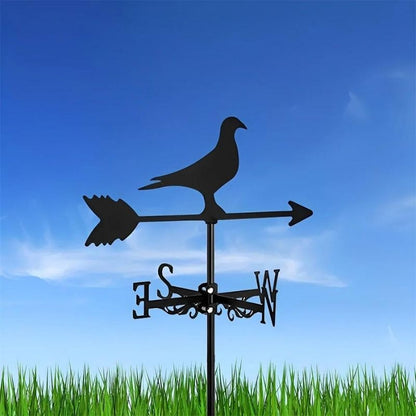 Racing Pigeon Stainless Steel Weathervane MW043