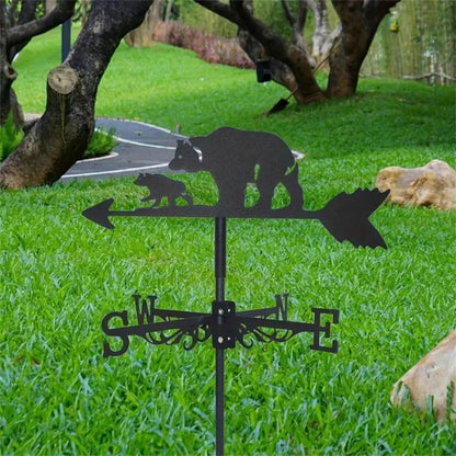 Bear Stainless Steel Weathervane MW112