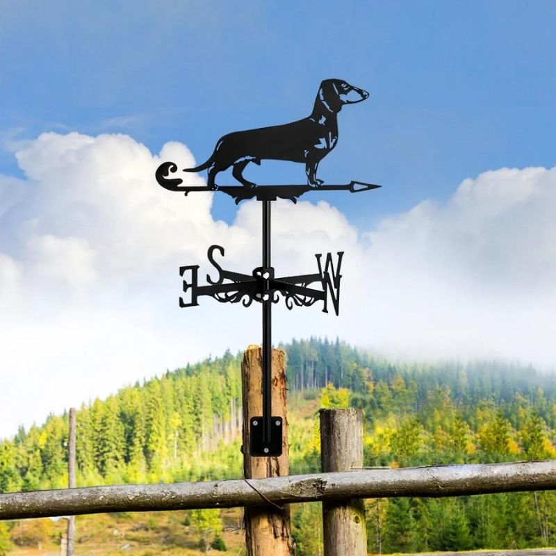 Dachshund Stainless Steel Weathervane MW030