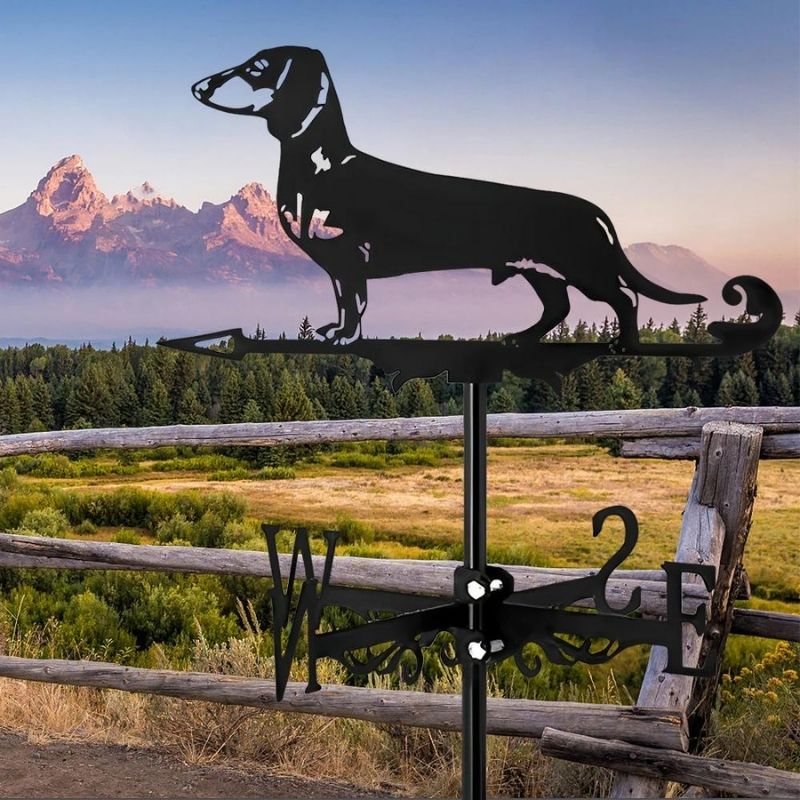 Dachshund Stainless Steel Weathervane MW030