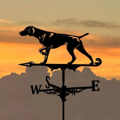 German Shorthaired Pointer Dog Stainless Steel Weathervane MW108