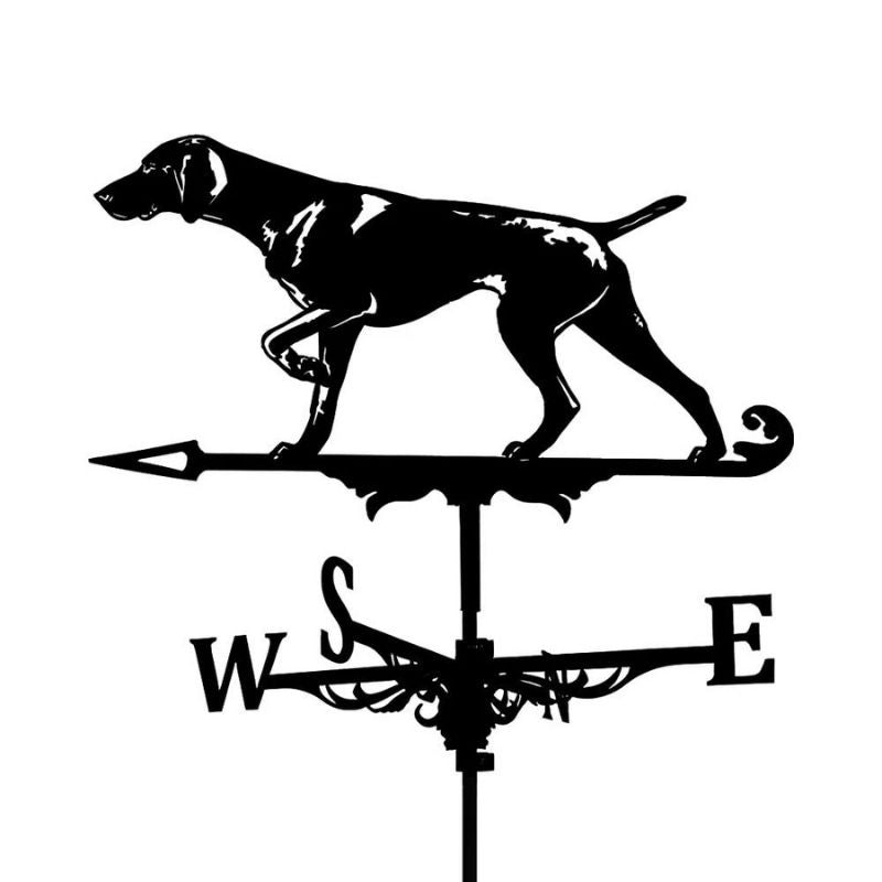 German Shorthaired Pointer Dog Stainless Steel Weathervane MW108