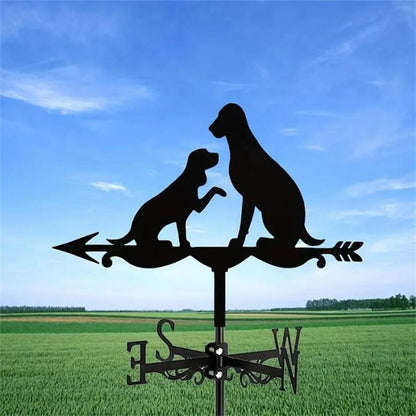 Companion Dog Stainless Steel Weathervane MW085