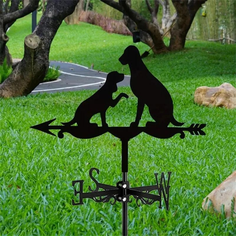 Companion Dog Stainless Steel Weathervane MW085