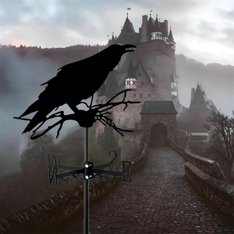 Crow Stainless Steel Weathervane MW018