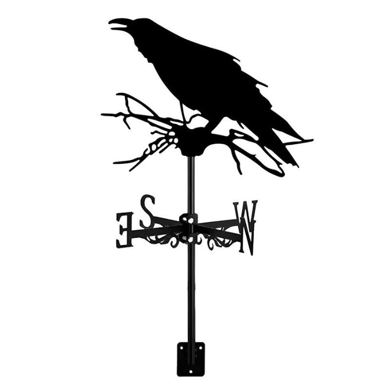 Crow Stainless Steel Weathervane MW018