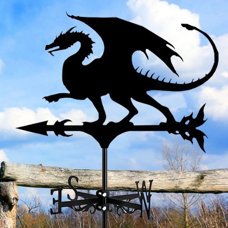 Dragon Stainless Steel Weathervane MW003