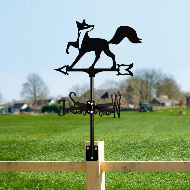 Fox Stainless Steel Weathervane MW037