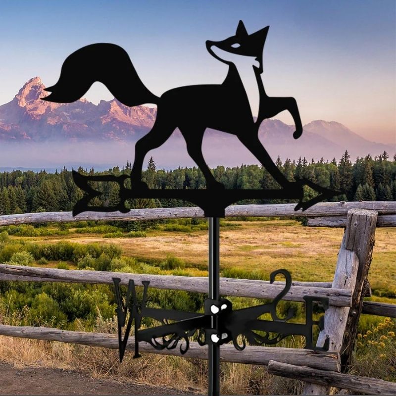 Fox Stainless Steel Weathervane MW037