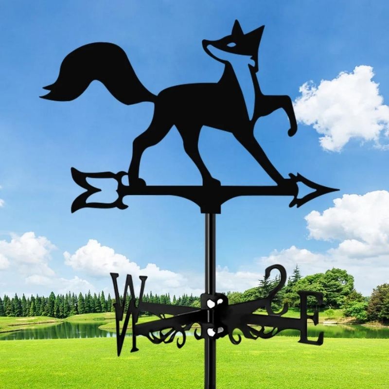 Fox Stainless Steel Weathervane MW037