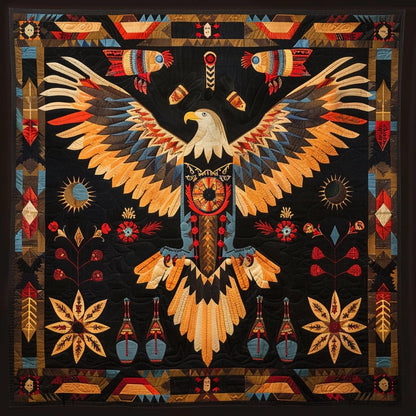 Eagle Native American Blanket - D257 - Premium Blanket