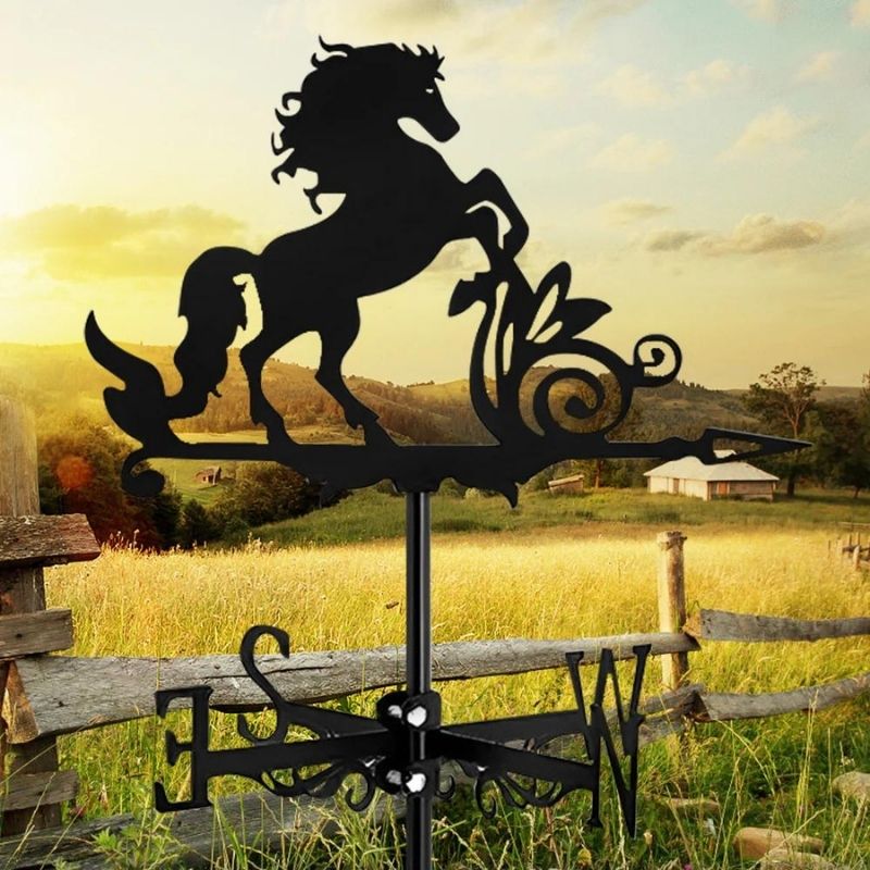 Horse Stainless Steel Weathervane MW021