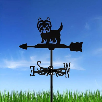 Havanese Stainless Steel Weathervane MW094