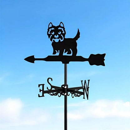 Havanese Stainless Steel Weathervane MW094