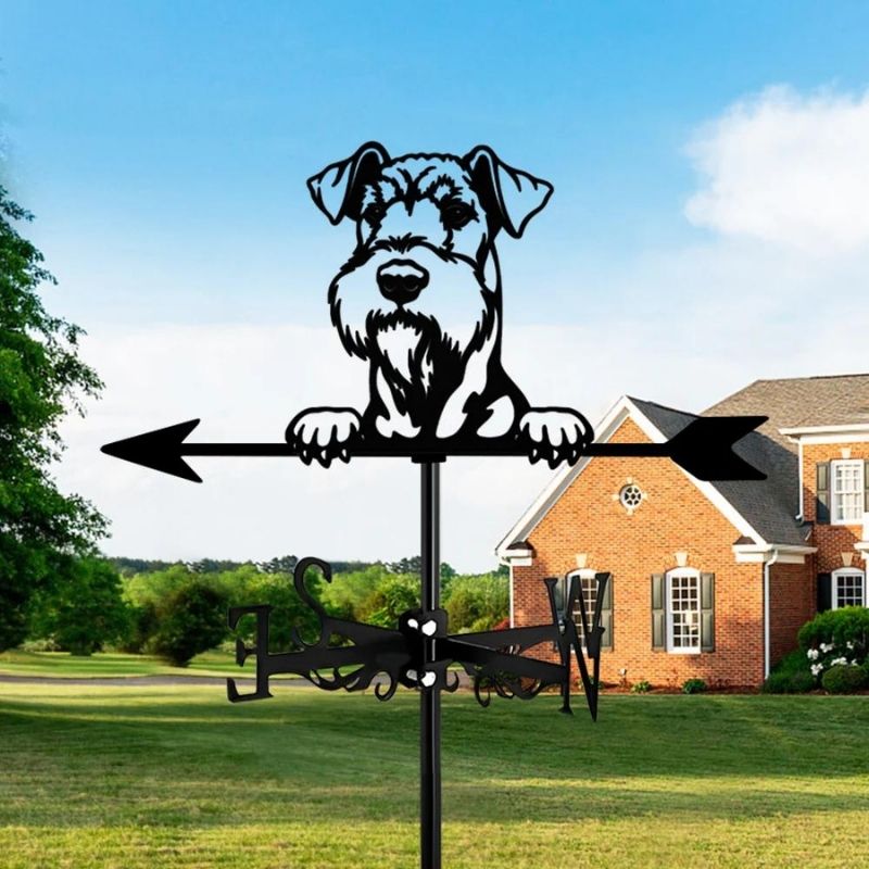 Airedale Terrier Dog Stainless Steel Weathervane MW117