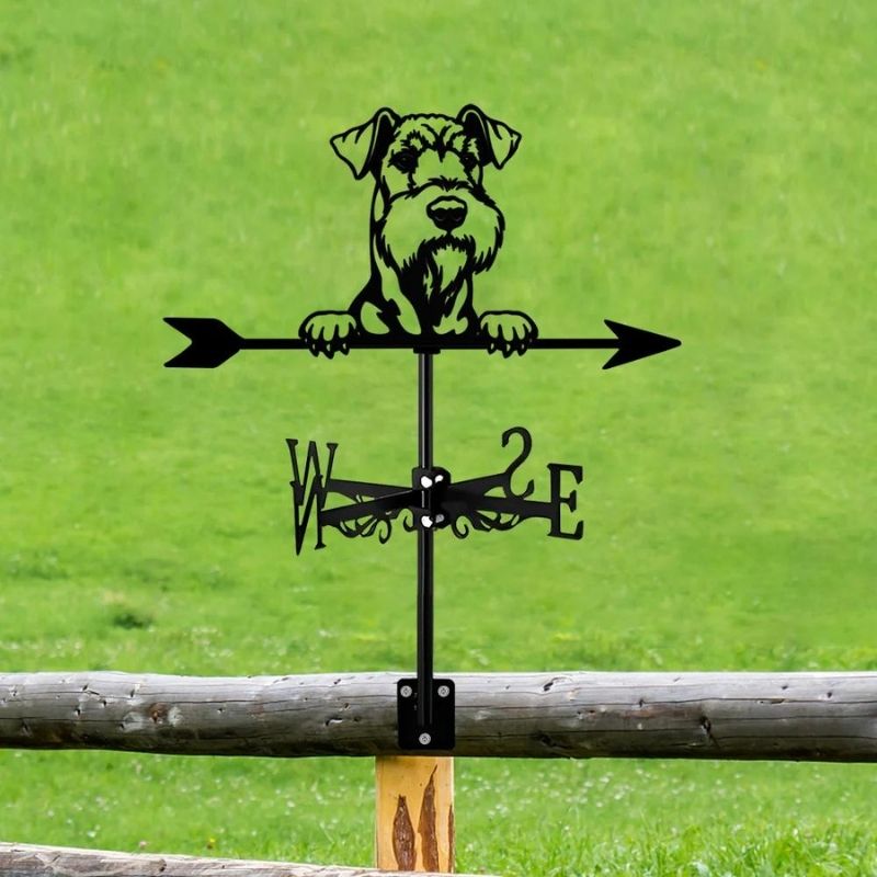 Airedale Terrier Dog Stainless Steel Weathervane MW117