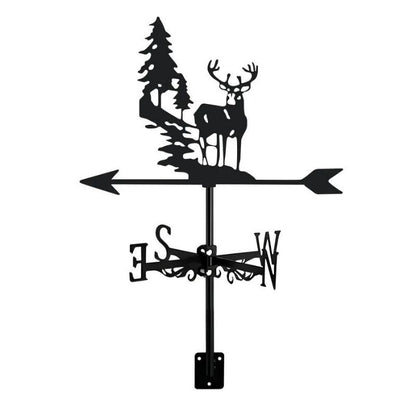 Forest Deer Stainless Steel Weathervane MW039