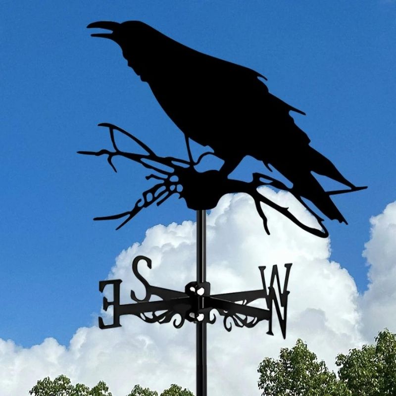 Crow Stainless Steel Weathervane MW018