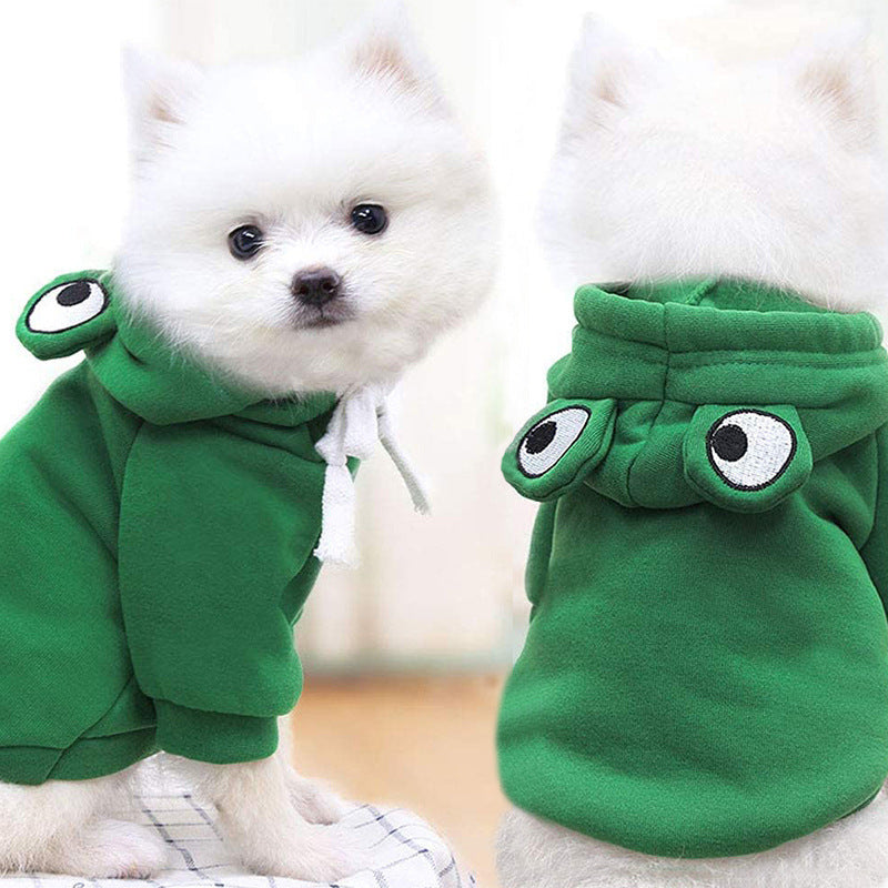 Cute Frog Pet Clothes