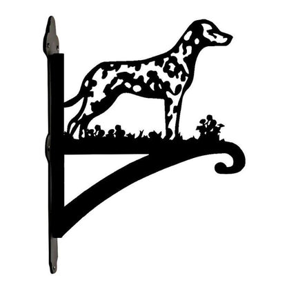 Dalmatian Dog Metal Hanging Bracket Plant Stand PS041