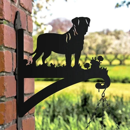 Bullmastiff Metal Hanging Bracket Plant Stand PS086