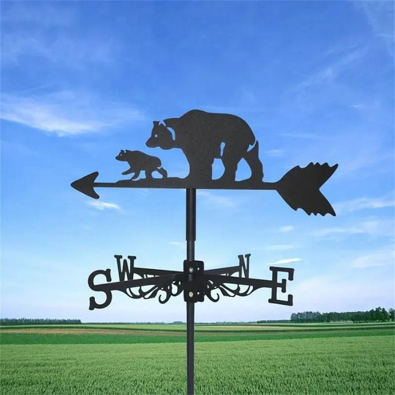 Bear Stainless Steel Weathervane MW112