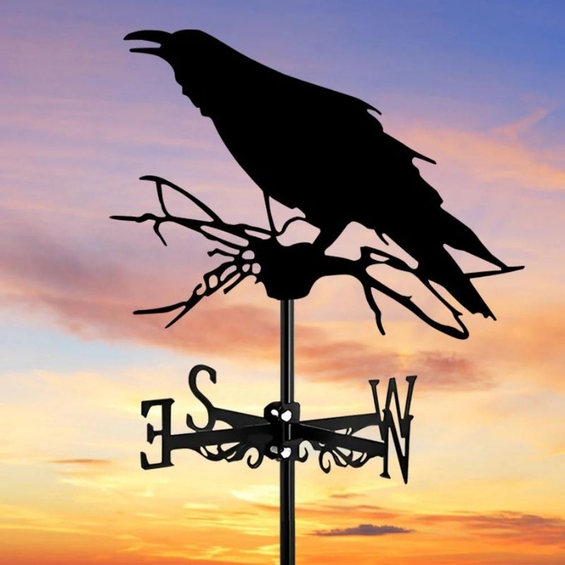 Crow Stainless Steel Weathervane MW018