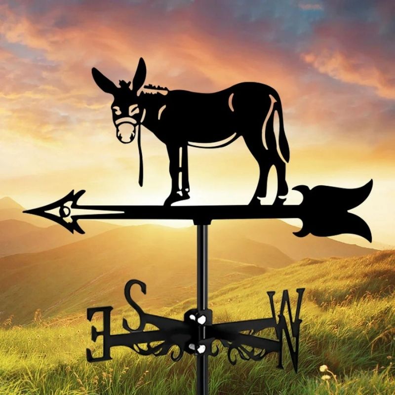 Donkey Stainless Steel Weathervane MW042