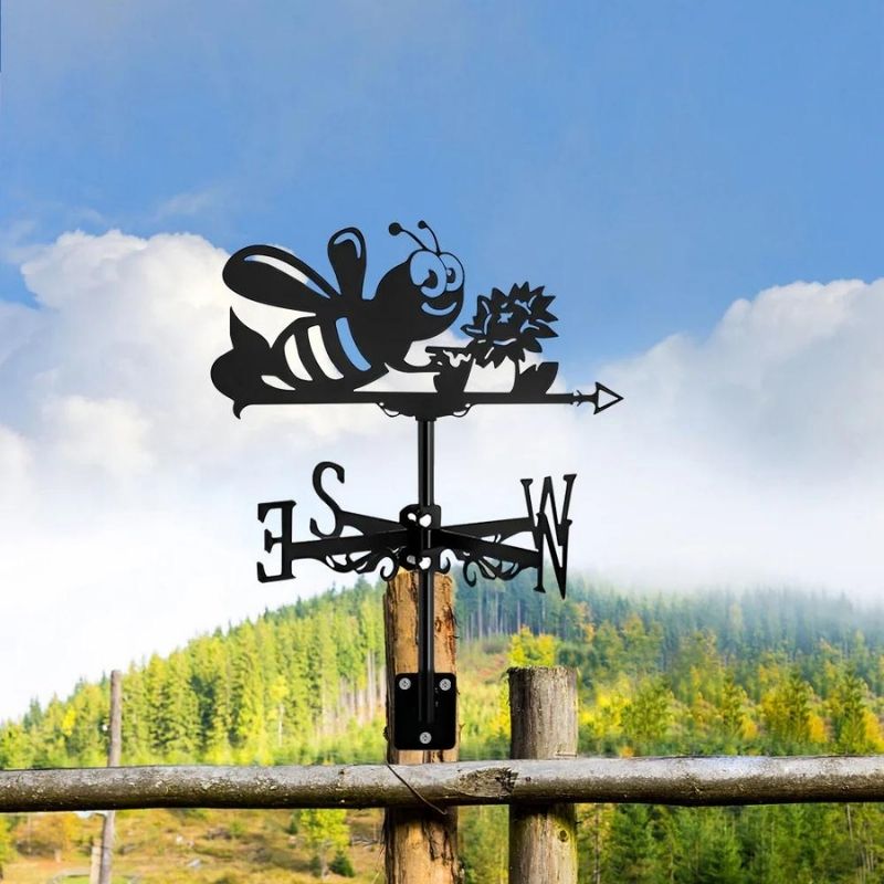 Bee Stainless Steel Weathervane MW035