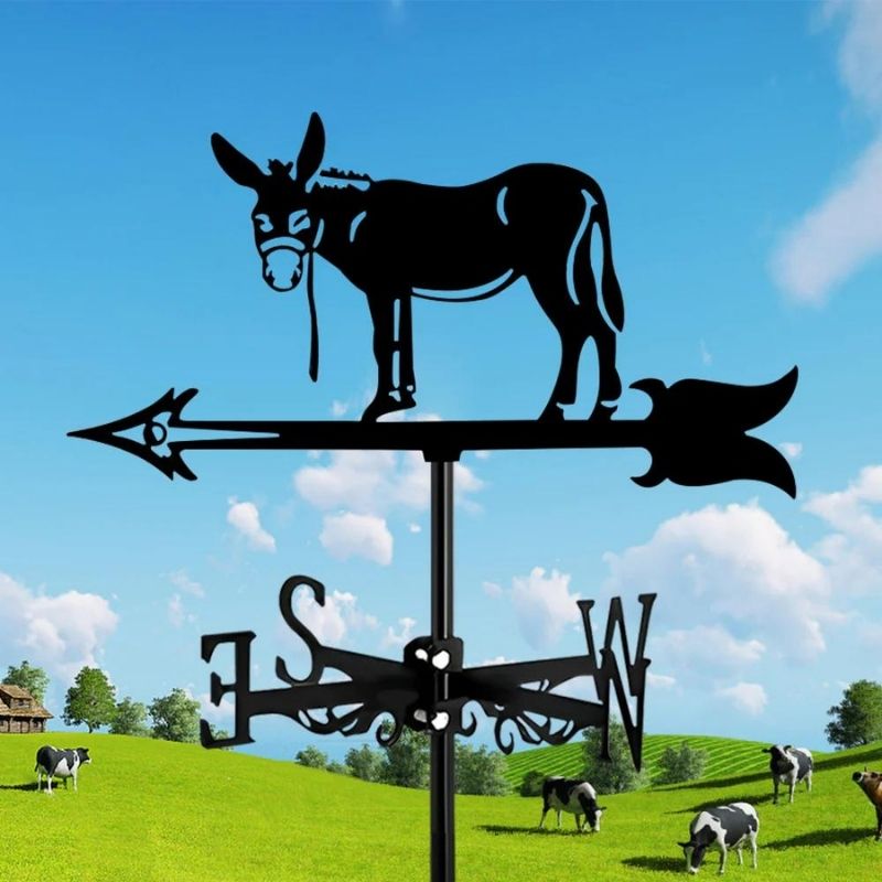 Donkey Stainless Steel Weathervane MW042