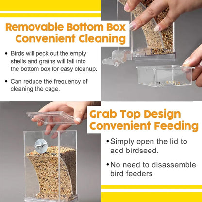 No Mess Automatic Bird Feeder