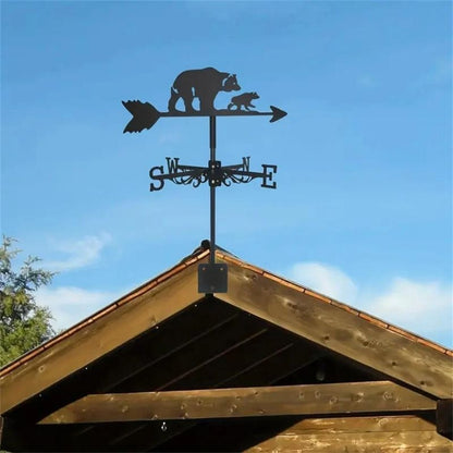 Bear Stainless Steel Weathervane MW112