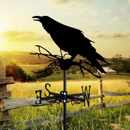 Crow Stainless Steel Weathervane MW018