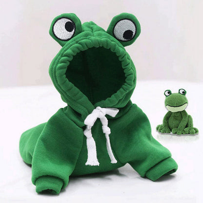 Cute Frog Pet Clothes