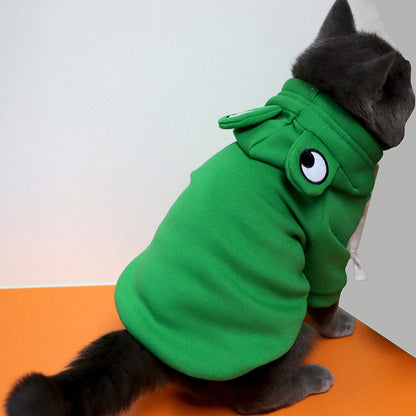 Cute Frog Pet Clothes