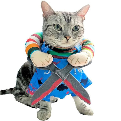 Chucky Pet Costume - Scissorhands