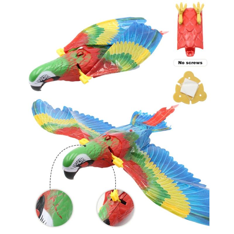 Electric Flying Bird Toy for Cats