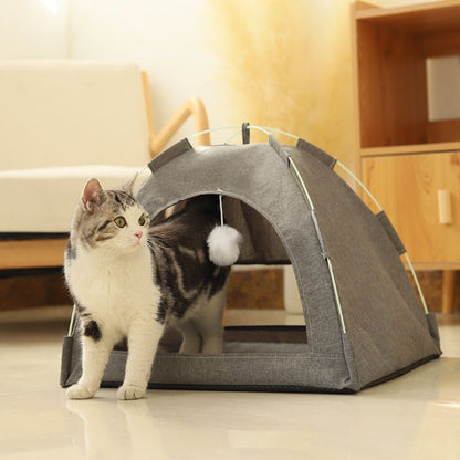 Waterproof Portable Outdoor Cat Tent Bed