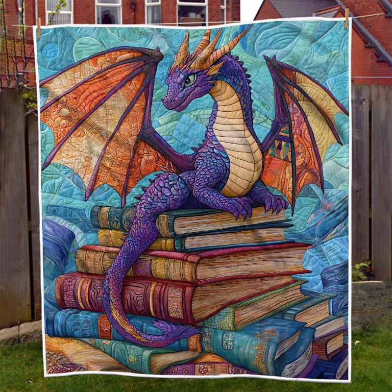 Mythical Wisdom Dragon Blanket  - H208 - Premium Blanket