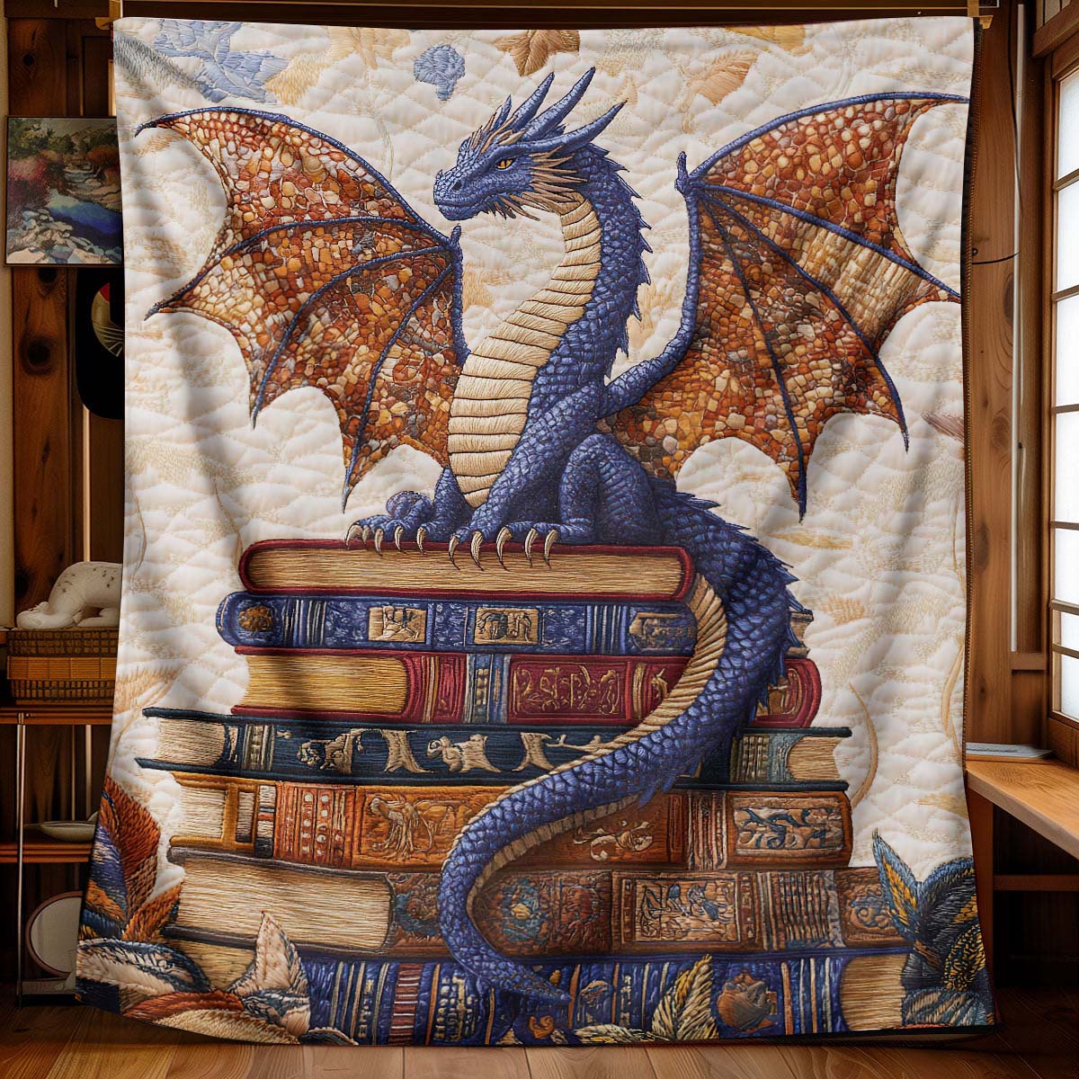 Wisdom Dragon Blanket - H210 - Premium Blanket