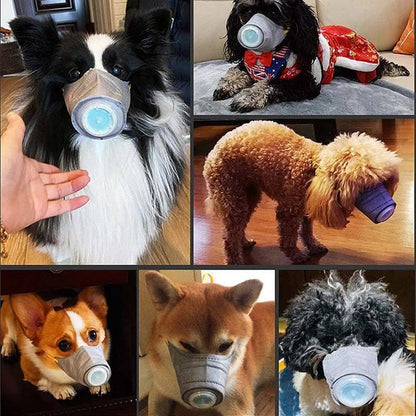 Dog Breathable Cotton Face Mask (3 Pieces)